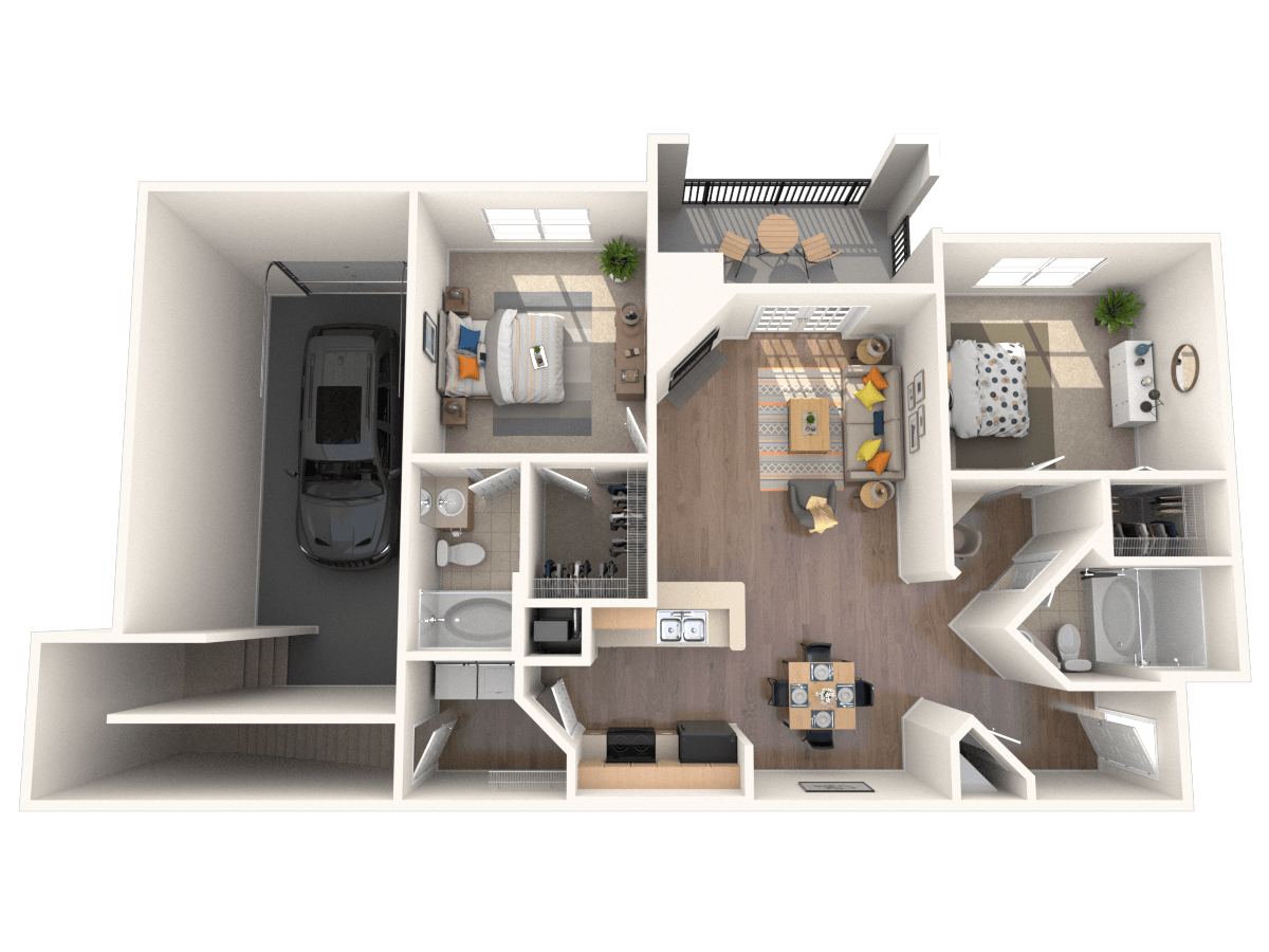 B1 - The Bellflower floor plan